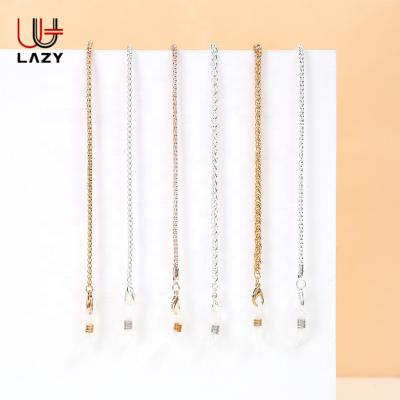 China Classic Anti Slip Metal Alloy Iron Eyewear Chain Gold Plated Anti-Skid Glass Accessories Sunglasses Chain For Men for sale