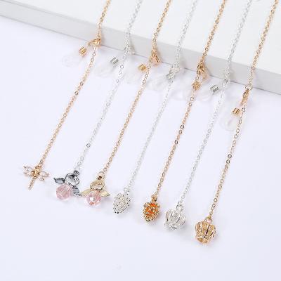 China Simple personality fashion Korean metal neck easy masking, glass chain, anti-skid, anti-lose glass accessories for sale