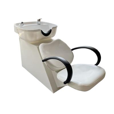 China Modern Salon Smooth Barber Chair Shampoo Chair Beauty Spa Equipment for sale