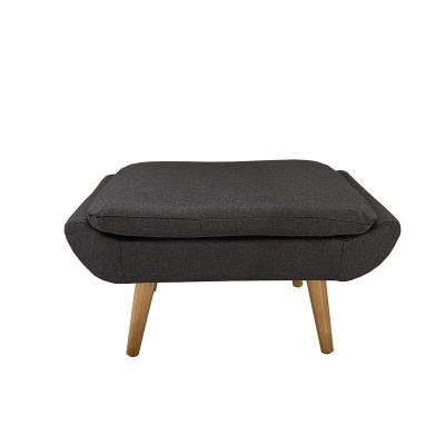 China (Other) Practical Fabric Upholstered Ottoman Adjustable Upholstered Stool for sale