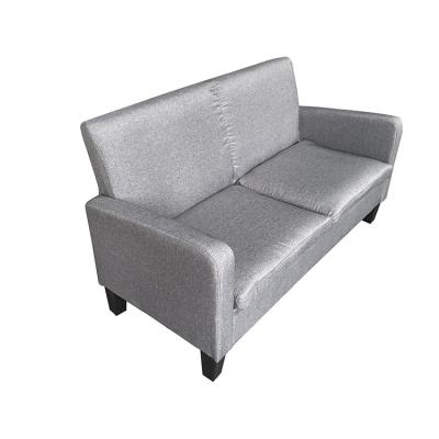 China (Other) Furniture Light Gray Fabric 2-Seater Adjustable Modern Sofa for sale