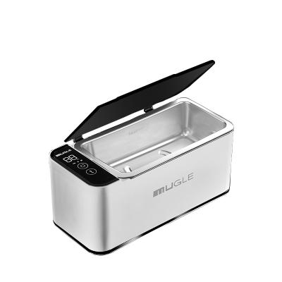 China Jewelry Hotel Small Mini Glass Machine Household Cleaner Ultrasonic Washing Cleaning Box Multifunctional Portable Watch Device for sale