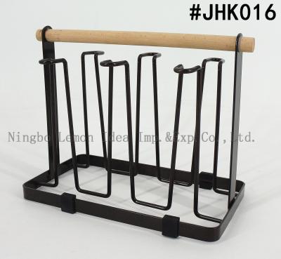 China Cup Sustainable Kitchen Shelving Storage Rack Hanging Drain Rack Organizer for sale