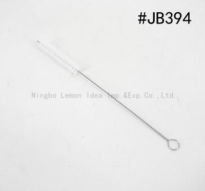 China Sustainable Stainless Steel Straws Cleaning Brush Nylon Pipette Cleaners Drinking Straw for sale