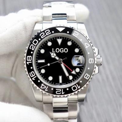 China Automatic Date 3186 Or 3285 Luxury GMT Automatic Watch GMT Middle Hand for sale