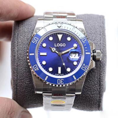 China OEM Luxury Custom Logo Automatic Strap Men's Automatic Date Stainless Steel Wrist Watch In Stock for sale