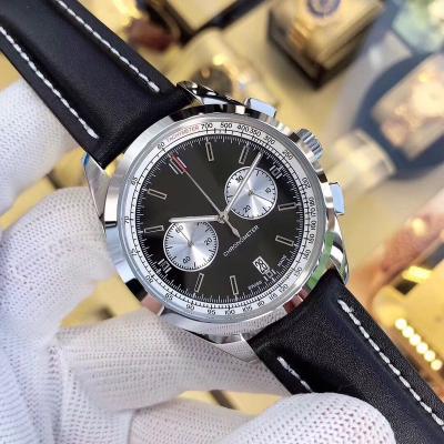 China 316L Stainless Steel Sapphire Glass Japanese Quartz Watch High Quality Automatic Date For Men for sale