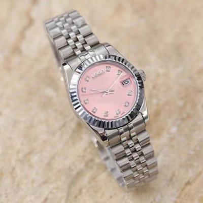 China Stainless Steel Sapphire Glass Automatic and Lady Mechanical Date 31mm Automatic Fashion Watch for sale