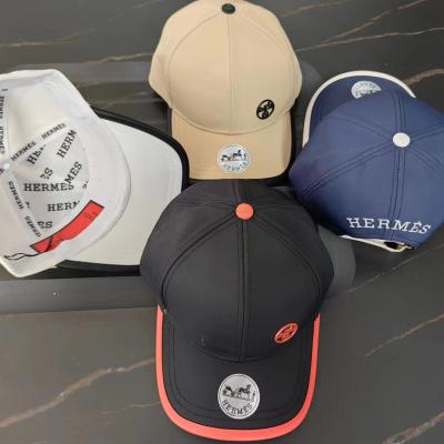 China 6-Panel Hat Hot Sales Curved Baseball Hat Wholesale Customized Brim Structured 6 Panel Baseball Hat For Sports for sale