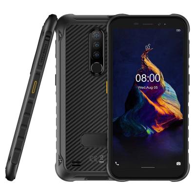 China Dual SIM Card Factory 5.7 Inch Mobile Phone Android 10 Big Battery IP68 ulefone Rugged FAST Charging Phone 4+64GB for sale