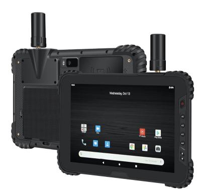 China Industrial Rugged Tablet 1920x1200 FHD Android 10 Waterproof Running Rugged Tablet 10 With Capacitive Touch Screen for sale