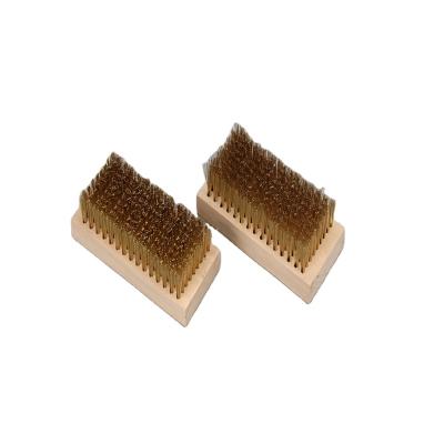 China Professional Manufacturer Industrial Steel Wire Brush Road Sanded Cleaning Wire Brush for sale