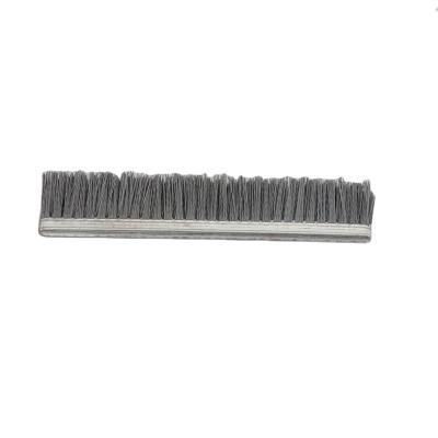 China Factory Wholesale Price Bristleeeeee Bottom Door Brush Strip Dustproof Straight Door Brush Strip for sale