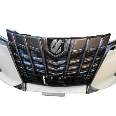 China Best Selling Aluminum Front Grill Car Bumper Grill Dedicated To For Toyota Alpha Wilfa G Plate Series for sale