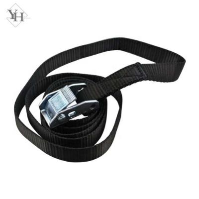 China Polyester 25mm 1 Inch Endless Cam Buckle Tie Down Straps For Motorcycle for sale