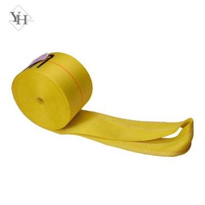 China Polyester Manufacturer Customized To Replace Heavy Duty 16200LB Long Part 4 Straps Tie Down Ratchet Winch Straps With Buckles for sale