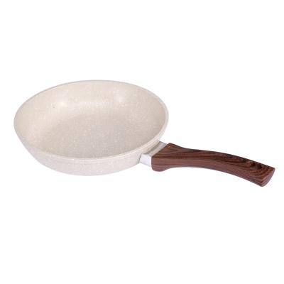 China Modern hot sale factory direct sales marble non-stick coating fry pan for sale