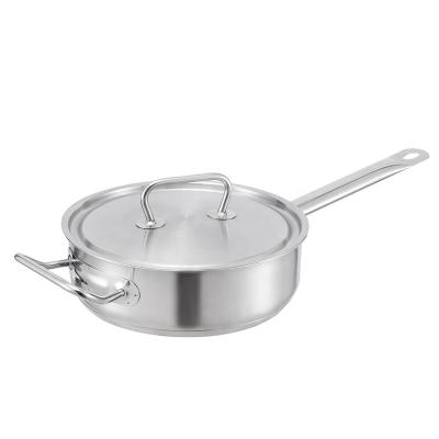 China Induction Frying Pan Kitchen Pan Set Soup Pot Modern Stainless Steel Pot Non Stick Frying Pan for sale