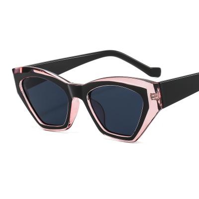 China Modern Cat Eye Sunglasses Cat Eye Decoration Ladies Design Spring Catwalk Personality Sunglasses Shades for sale