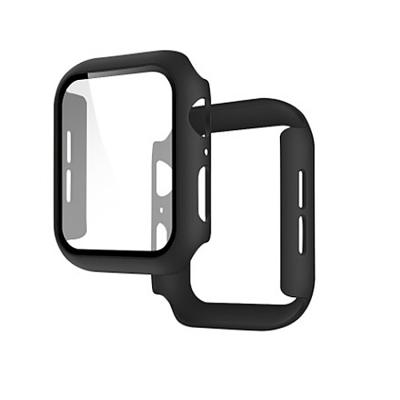 China Water Resistant For Hard Tempered Apple Watch Case Watch Accessories Bumper Protector Cover 38mm 40mm 42mm 44mm for sale