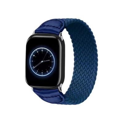 China Fanshion Suitable For Apple Watch Elastic Woven Single-Turn Strap iWatch Series 2 3 4 5 6 Series 38mm 40mm 42mm 44mm General for sale