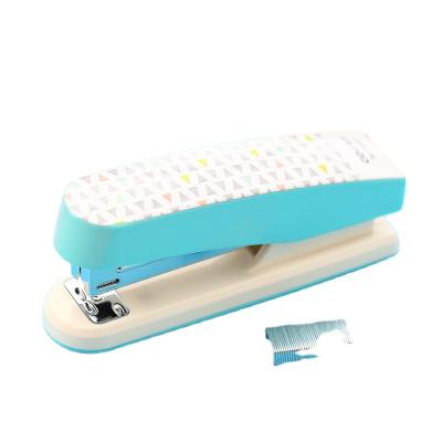 China Mini Stapler Candy Color Standard #12 Office School Stationery Office School Office Accounting School Reagent Paper Home Binding Documents 0457 for sale