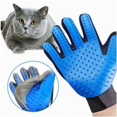 China Viable Dog Grooming Hair Glove Cat Brush Comb For Dogs Glove Massager Hair Removal Cleaning Brush Promote Blood Circulation for sale