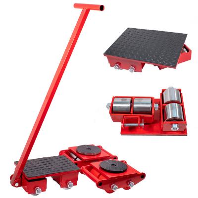 China Durable Wholesale Cheap Price Heavy Load Pallet Transport Platform Roller Truck Roller Tank Cart for sale