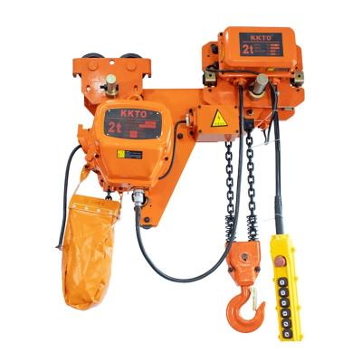 China Hot Selling Construction Machinery Repair Shops Crane 1 Ton 2 Ton 5 Ton Electric Chain Hoist for sale