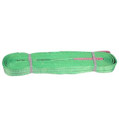 China Hoisting Competitive Price 1 Ton 3 Ton 5 Ton Flat Web Slings Belt For Lifting for sale