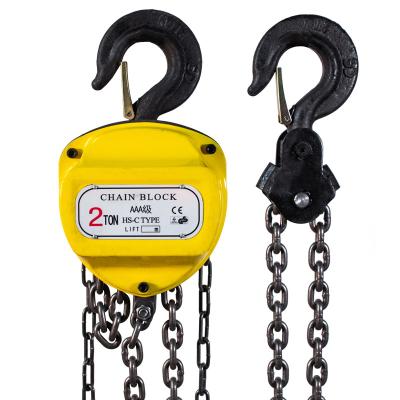 China Chinese Factory Price Height 3-20Meter Hand Block Lifting Chain Hoist for sale