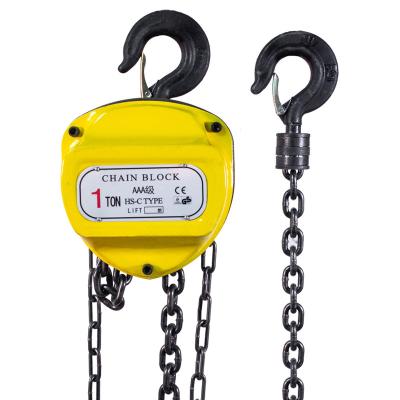 China Factory Manufacturer Supply 2 Ton Heavy Duty Type Block Manual Pulley Hand Chain Block Crane for sale