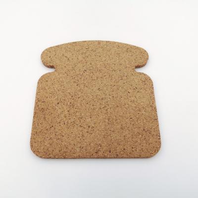 China Customized Viable Cute Cork Coaster Cup Holder 88*98*4mm for sale