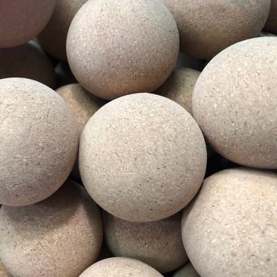 China Wholesale Hot Selling Toy Particles Natural Cork Ball Yoga Massage Sports Ball Small 60mm for sale