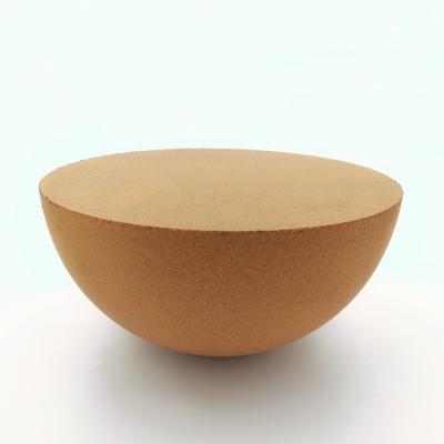 China Comfortable Exquisite Small Cork Hemisphere 200*100mm Pellets For Balance Training for sale