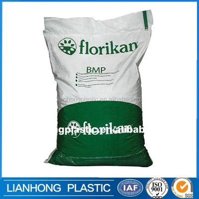 China Recyclable urea fertilizer price 50kg bag, low rpice pp bag for fertilizer, printed pp woven bag for sale