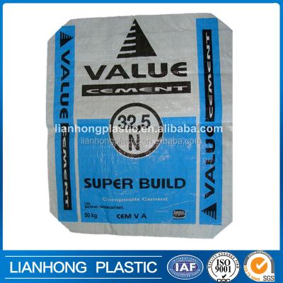 China 25kg moistureproof, 50kg cement bag for packing, any size you want, pp woven bag from china for sale