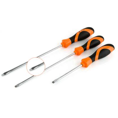 China New Professional Easy Operation Straight Screwdriver 75mm Slotted Screwdriver for sale