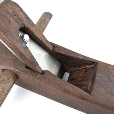 China Carpenter HK Style Ebony Wood Planer Wooden Hand Working Steel Jack Plane For Wood Working for sale