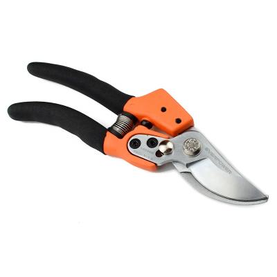 China Anti-Slip Handle Household Hand Pruner Bypass Gardening Shears Effortless Stainless Steel for sale