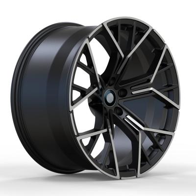 China ALLOY 20 21 22 High Strength Forged Wheels 5x120 5x130 Alloy Edges Matte Black for sale