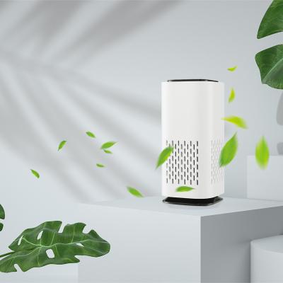 China ANION FREEING 2021 Promotional White Car Air Purifier Portable Hepa Filter Air Purifier for sale