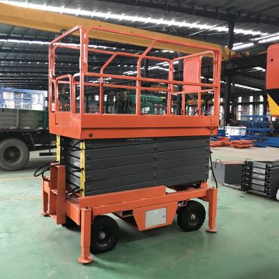 China China Hydraulic Lift Scissor Lift China Aerial Work Platform Adjustable Electric Mobile Scissor Lift for sale