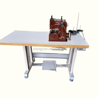 China Woven bag processing industry ready to ship sewing machine closer manual sewing machine with table for pp woven rice bag for sale