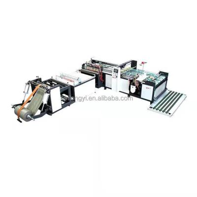 China Woven Bag Processing Industry Soybean Bags Bag Machine Automatic Cold And Hot Cutting And Sewing Printing for sale