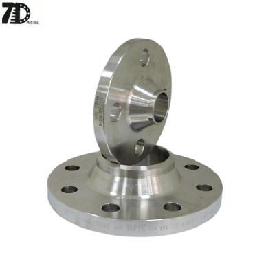 China Factory Wholesale Weld Neck Blind Flange Show Neck Weld Neck Flange Orifice Weld Flange Directly for sale