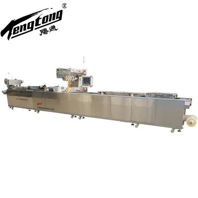 China CLOTHING High Efficiency Vacuum Meat Packing Machine Line for sale