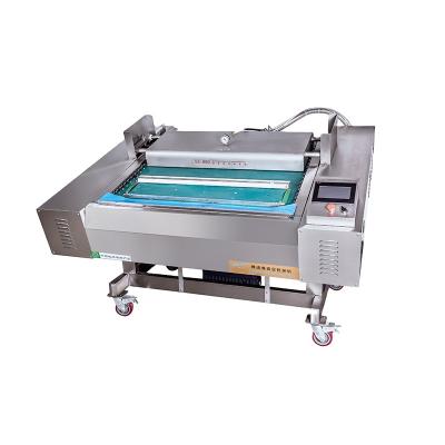 China Model DZ-980 Large Capacity Belt Type Vacuum Packing Sealer Food Machine for sale