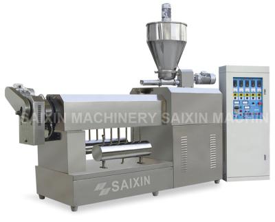 China Factory 80-800kg/h Laboratory Food Extruder Twin Screw Extruder Machine For Puffed Food for sale