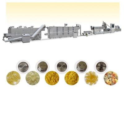 China Food Industry Fried Pasta / Macaroni Production Machine Fried Snacks Processing Line for sale